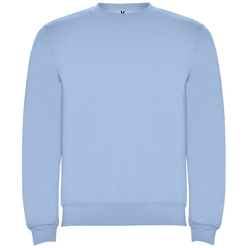 Pull ras du cou unisexe personnalisable 280gr Clasica ROLY Bleu ciel